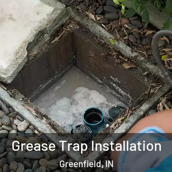  Grease Trap Installation Greenfield, IN