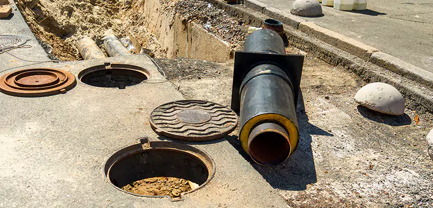 Lateral Sewer Line Replacement in Greenfield
